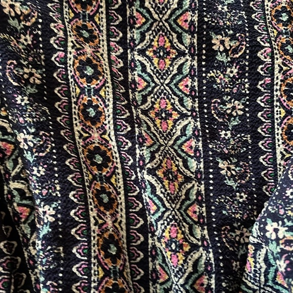 EUC Knit Work Girls Jumpsuit One-piece Multicolor Stripe Size 14 - Picture 8 of 8